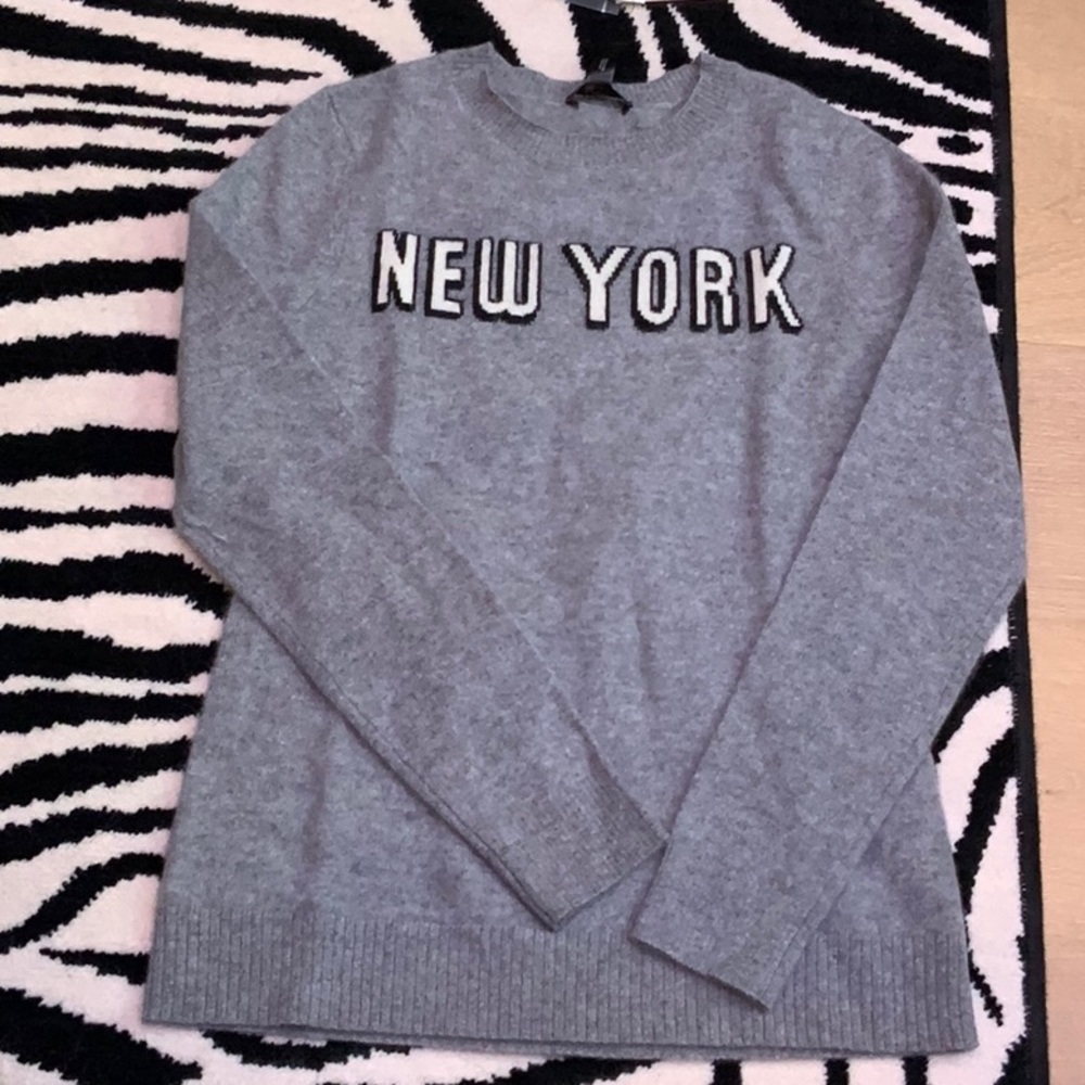 Aqua Cashmere Sweater